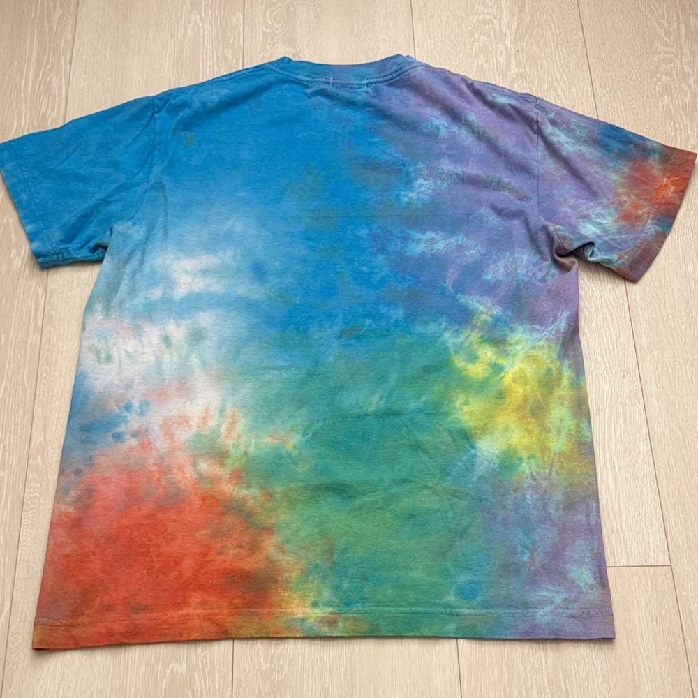 ✨ Unisex Bay Football Club Colorful Tie-Dye Short Sleeve Tee - Picture 6 of 6